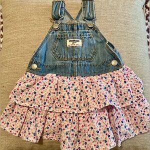 Oshkosh Jumper Dress, sz 6-9 Mo